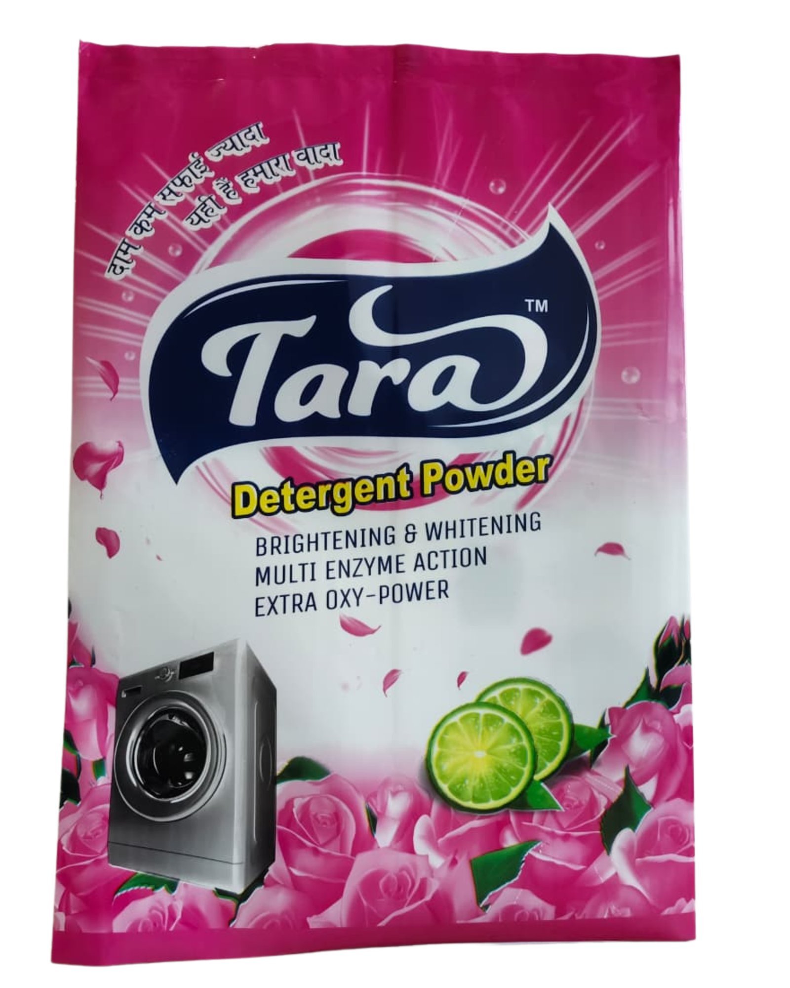 Gusseted tara stand-up pouch